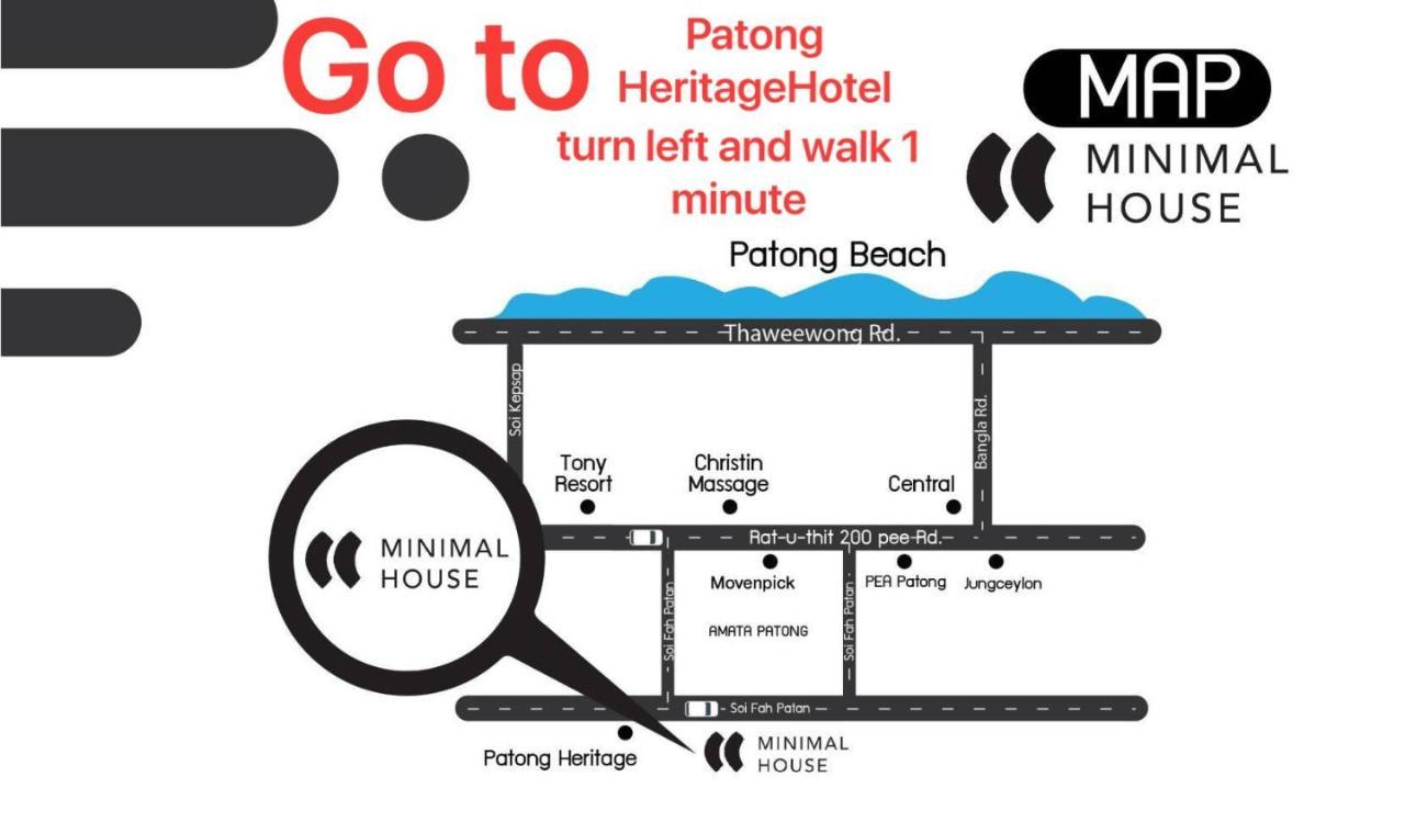 Hostel Minimal House Patong (Adults Only) Zewnętrze zdjęcie